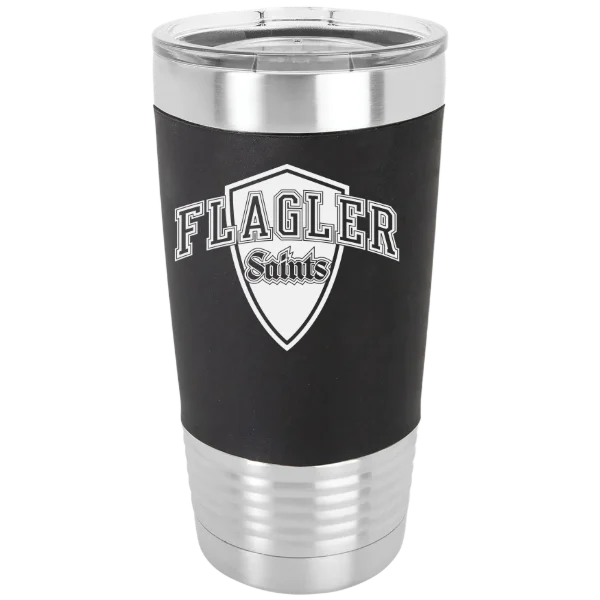 Flagler College Polar Camel 20 oz. Silicone Grip Tumbler with Standard Lid