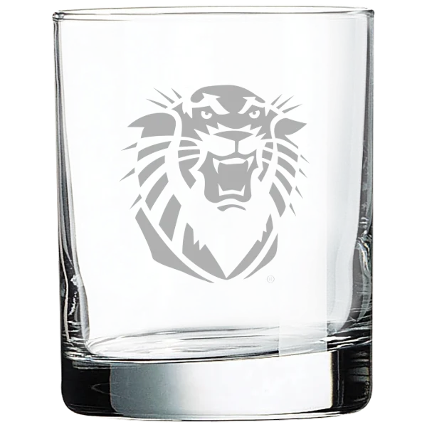 Fort Hays State University Polar Camel 10 1/2 oz. On The Rocks Glass