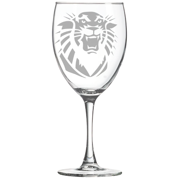 Fort Hays State University Polar Camel 10 1/2 oz. Wine Glass