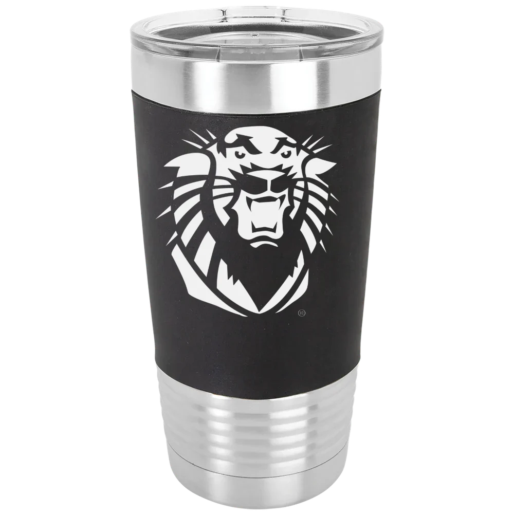 Fort Hays State University Polar Camel 20 oz. Silicone Grip Tumbler with Standard Lid