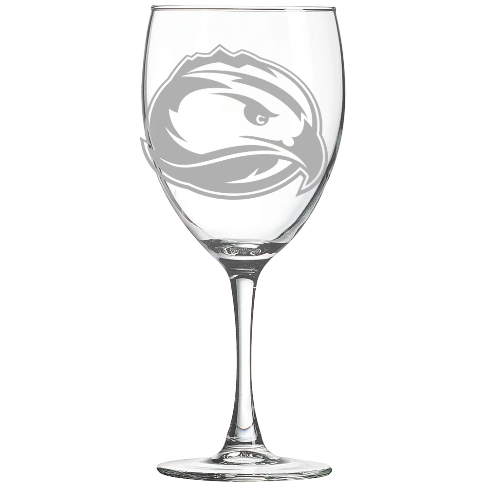 Fort Lewis College Polar Camel 10 1/2 oz. Wine Glass