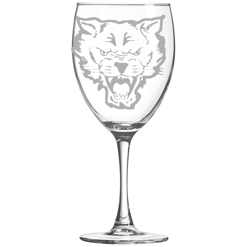 Fort Valley State University Polar Camel 10 1/2 oz. Wine Glass