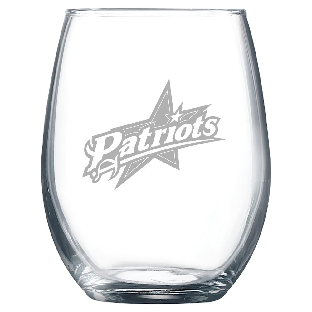 Francis Marion University Polar Camel 9 oz. Stemless Wine Glass