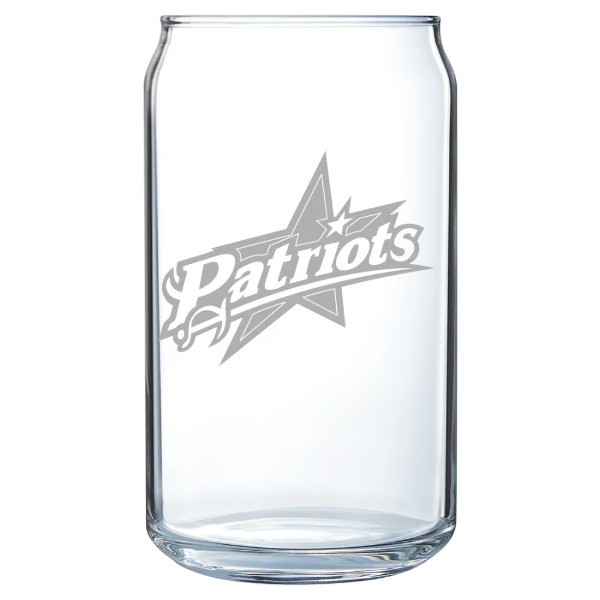 Francis Marion University Polar Camel 16 oz. Can Glass