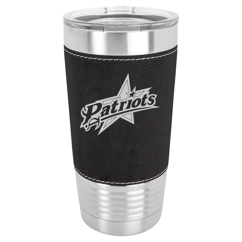 Francis Marion University Polar Camel 20 oz. Leatherette Grip Tumbler with Standard Lid