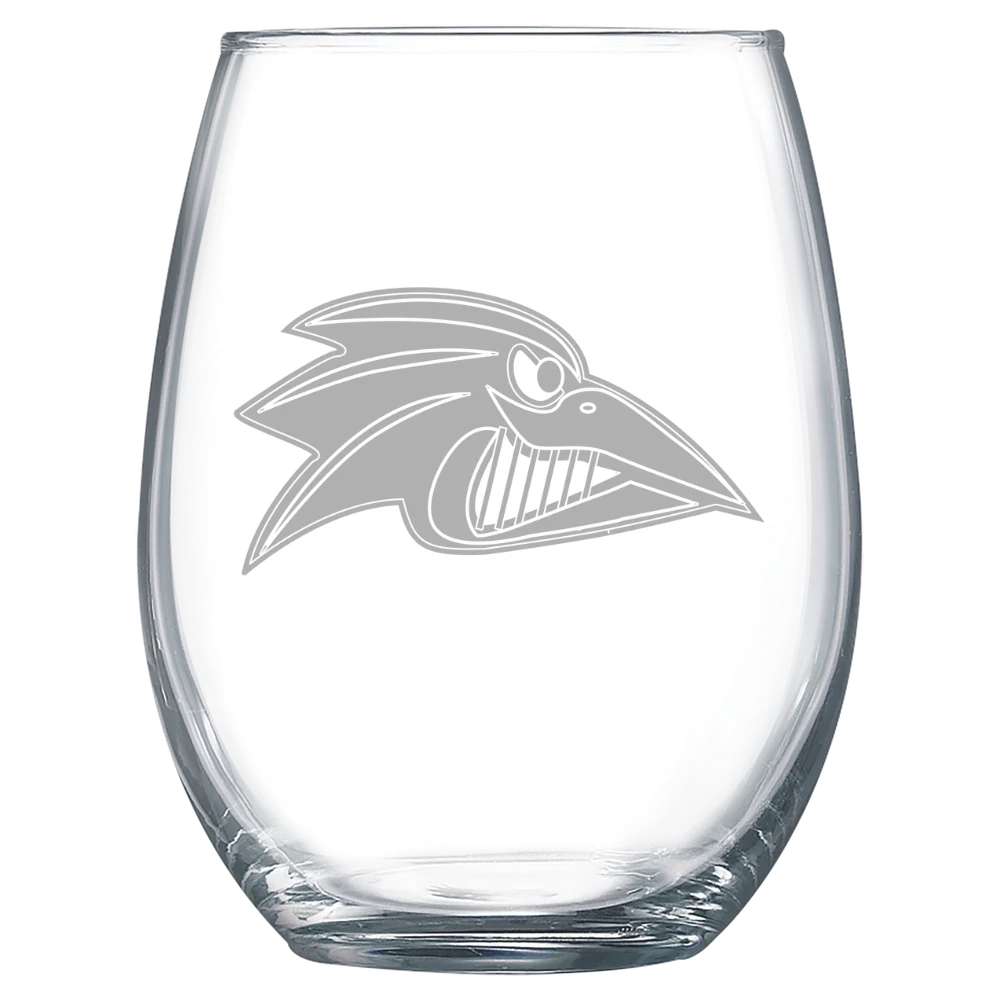 Franklin Pierce University Polar Camel 15 oz. Stemless Wine Glass