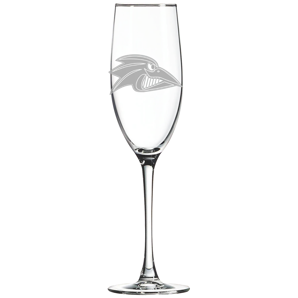 Franklin Pierce University Polar Camel 8 oz. Champagne Flute