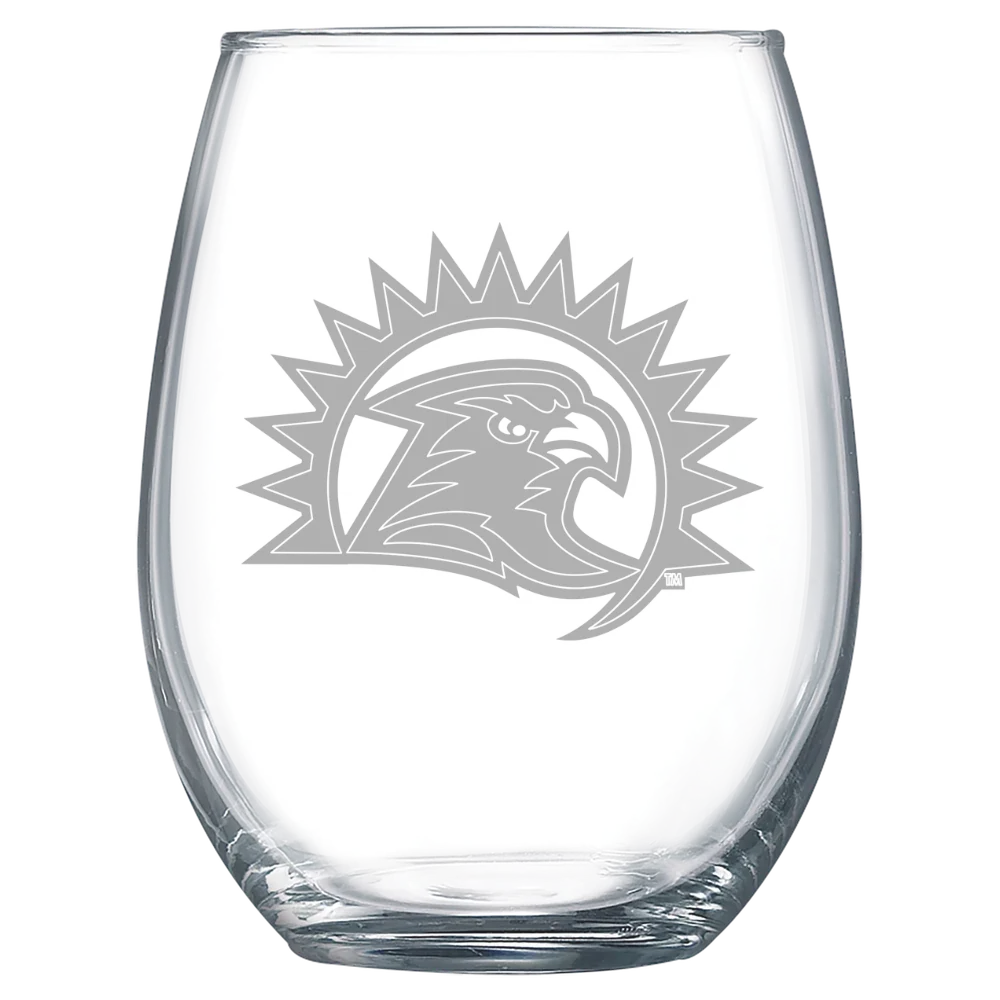 Fresno Pacific University Polar Camel 15 oz. Stemless Wine Glass