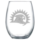Fresno Pacific University Polar Camel 15 oz. Stemless Wine Glass