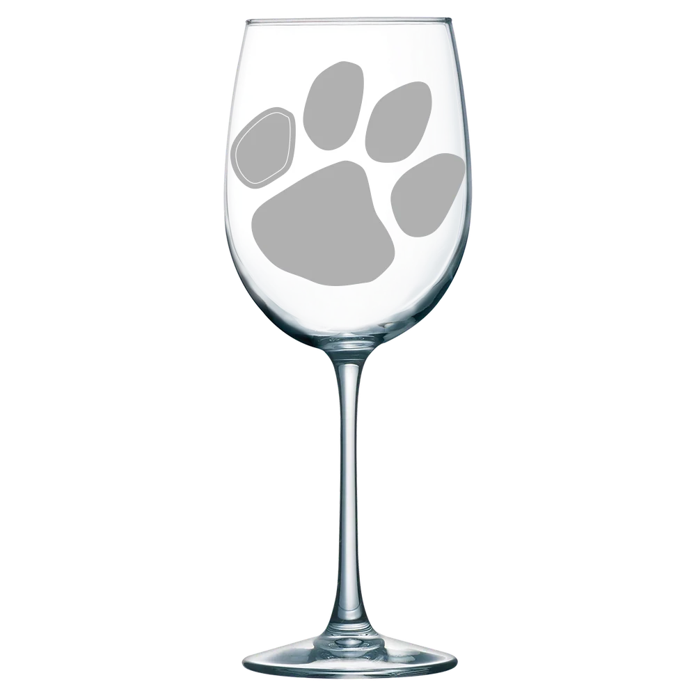 Frostburg State University Polar Camel 19 oz. Wine Glass