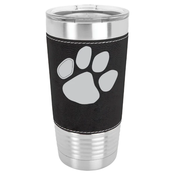 Frostburg State University Polar Camel 20 oz. Leatherette Grip Tumbler with Standard Lid