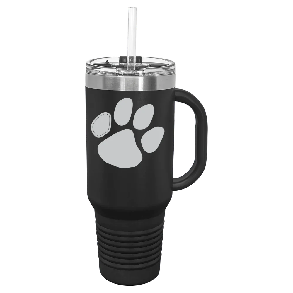 Frostburg State University Polar Camel 40 oz. Travel Mug with Snap Lid & Straw