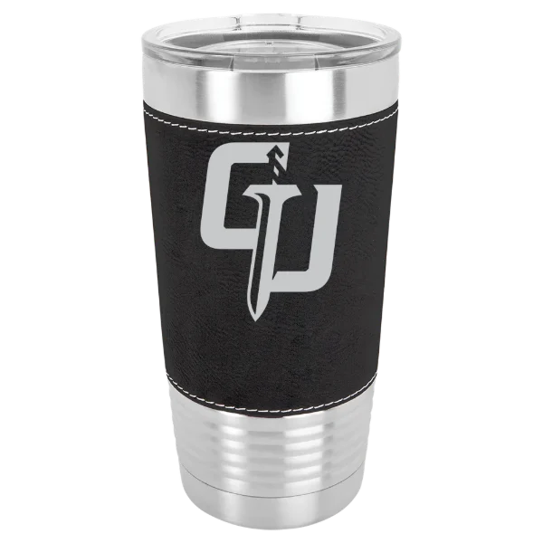 Gannon University Polar Camel 20 oz. Leatherette Grip Tumbler with Standard Lid