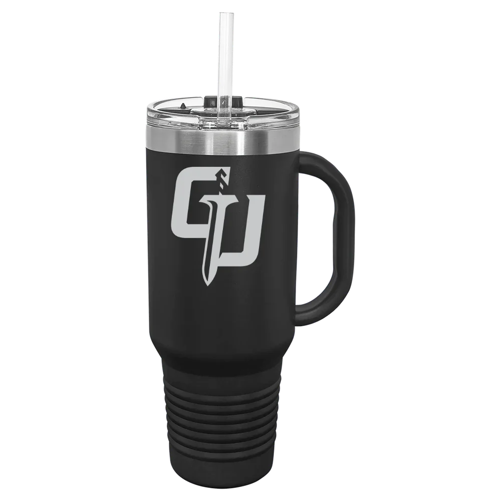 Gannon University Polar Camel 40 oz. Travel Mug with Snap Lid & Straw