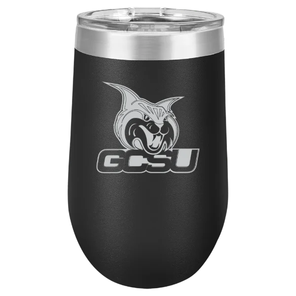 Georgia College Polar Camel 16 oz. Stemless Wine Tumbler