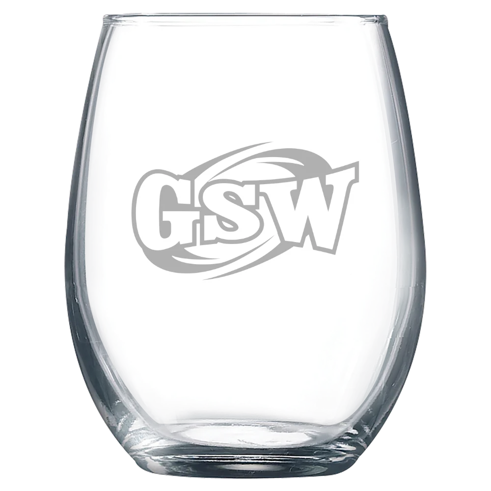 Georgia Southwestern State University Polar Camel 9 oz. Stemless Wine Glass