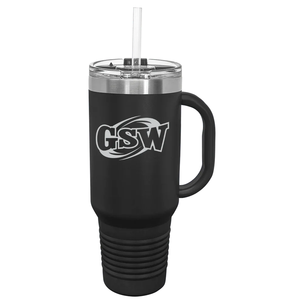 Georgia Southwestern State University Polar Camel 40 oz. Travel Mug with Snap Lid & Straw