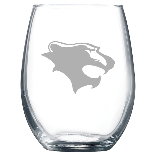 Georgian Court University Polar Camel 9 oz. Stemless Wine Glass