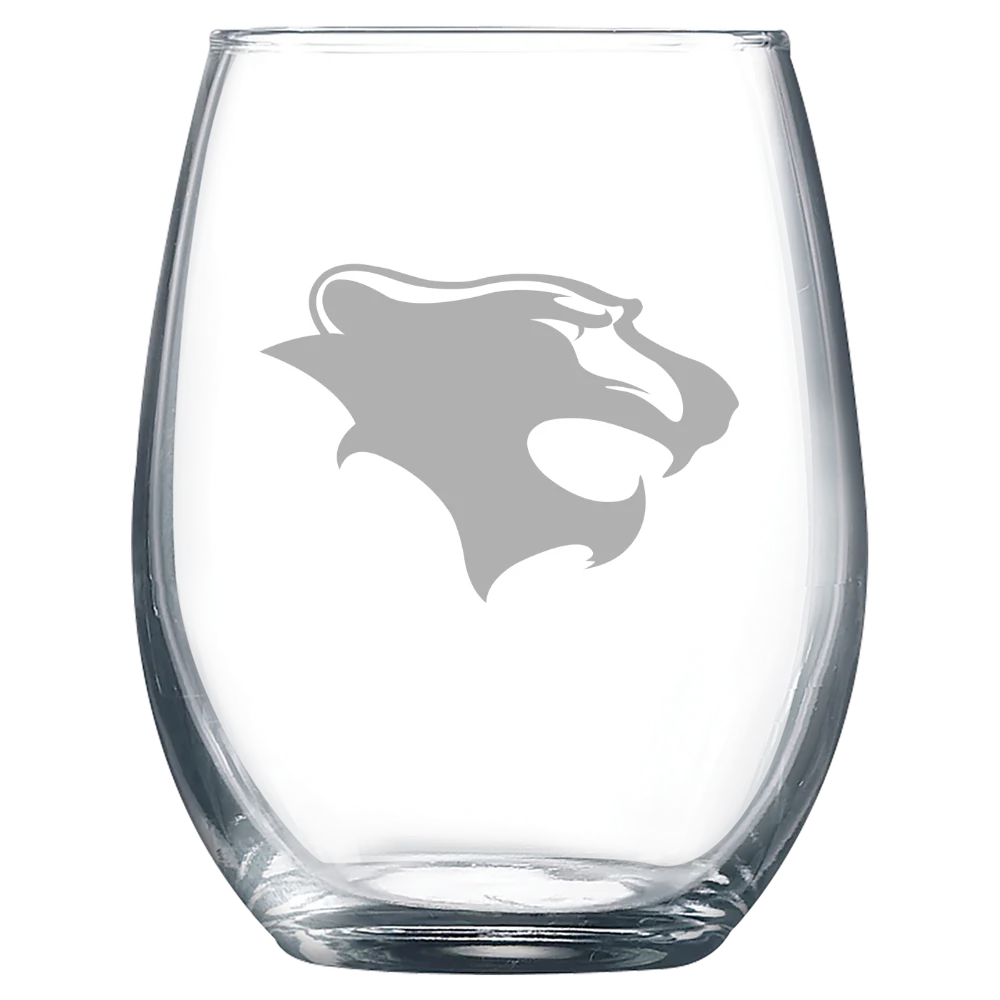 Georgian Court University Polar Camel 9 oz. Stemless Wine Glass