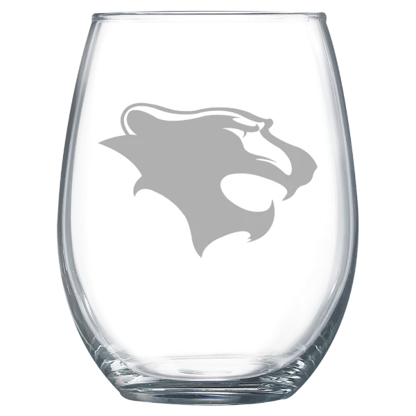 Georgian Court University Polar Camel 15 oz. Stemless Wine Glass