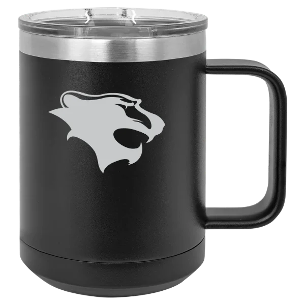 Georgian Court University Polar Camel 15 oz. Mug with Slider Lid