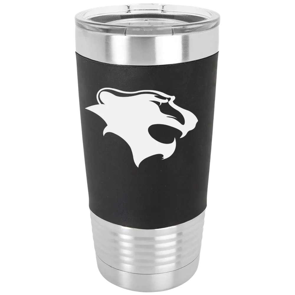 Georgian Court University Polar Camel 20 oz. Silicone Grip Tumbler with Standard Lid