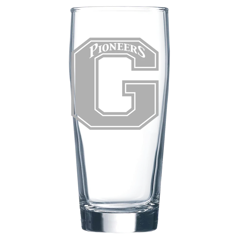 Glenville State University Polar Camel 16 oz. Willi Becher Beer Glass