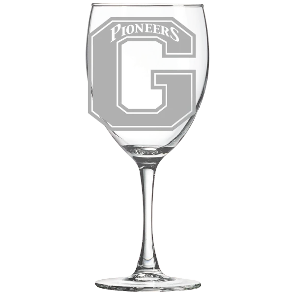 Glenville State University Polar Camel 10 1/2 oz. Wine Glass