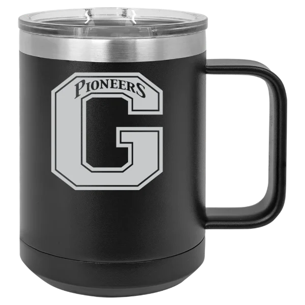 Glenville State University Polar Camel 15 oz. Mug with Slider Lid