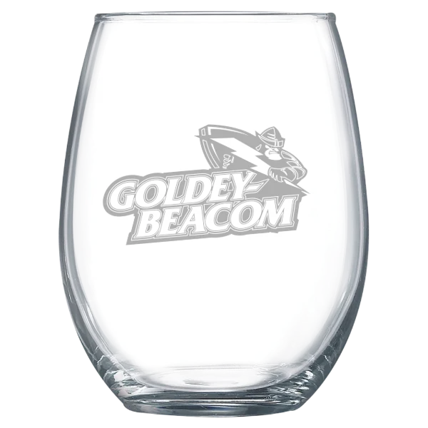 Goldey-Beacom College Polar Camel 15 oz. Stemless Wine Glass