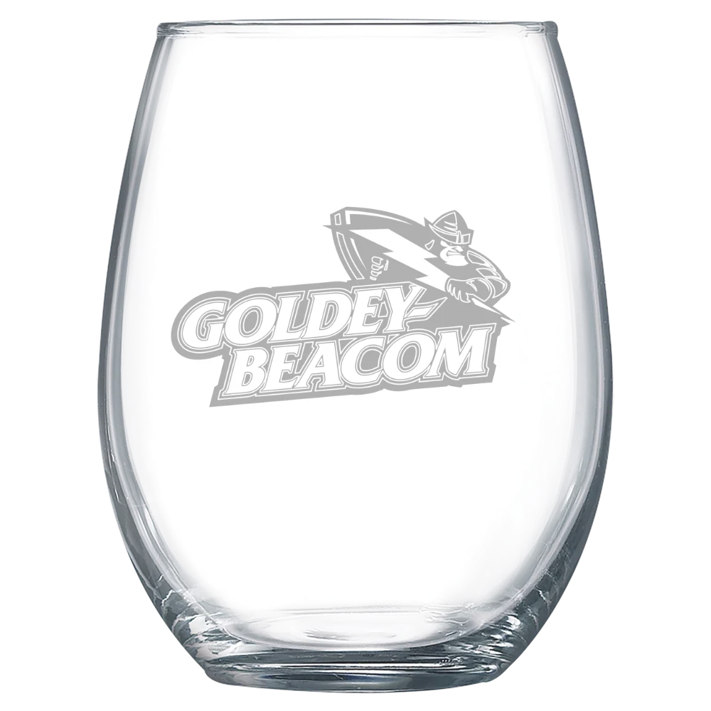 Goldey-Beacom College Polar Camel 15 oz. Stemless Wine Glass
