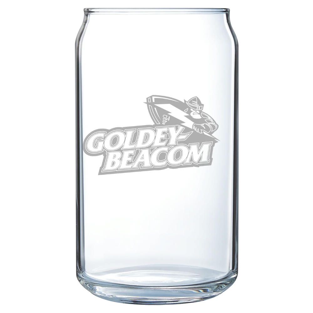 Goldey-Beacom College Polar Camel 16 oz. Can Glass