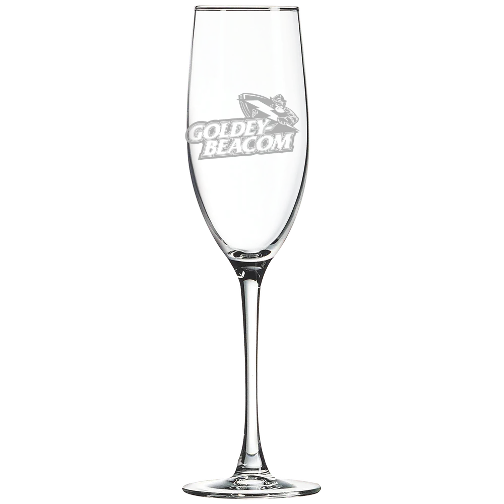Goldey-Beacom College Polar Camel 8 oz. Champagne Flute