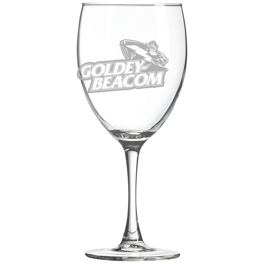 Goldey-Beacom College Polar Camel 10 1/2 oz. Wine Glass