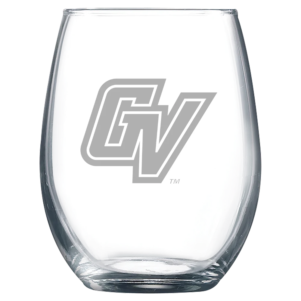 Grand Valley State University Polar Camel 9 oz. Stemless Wine Glass