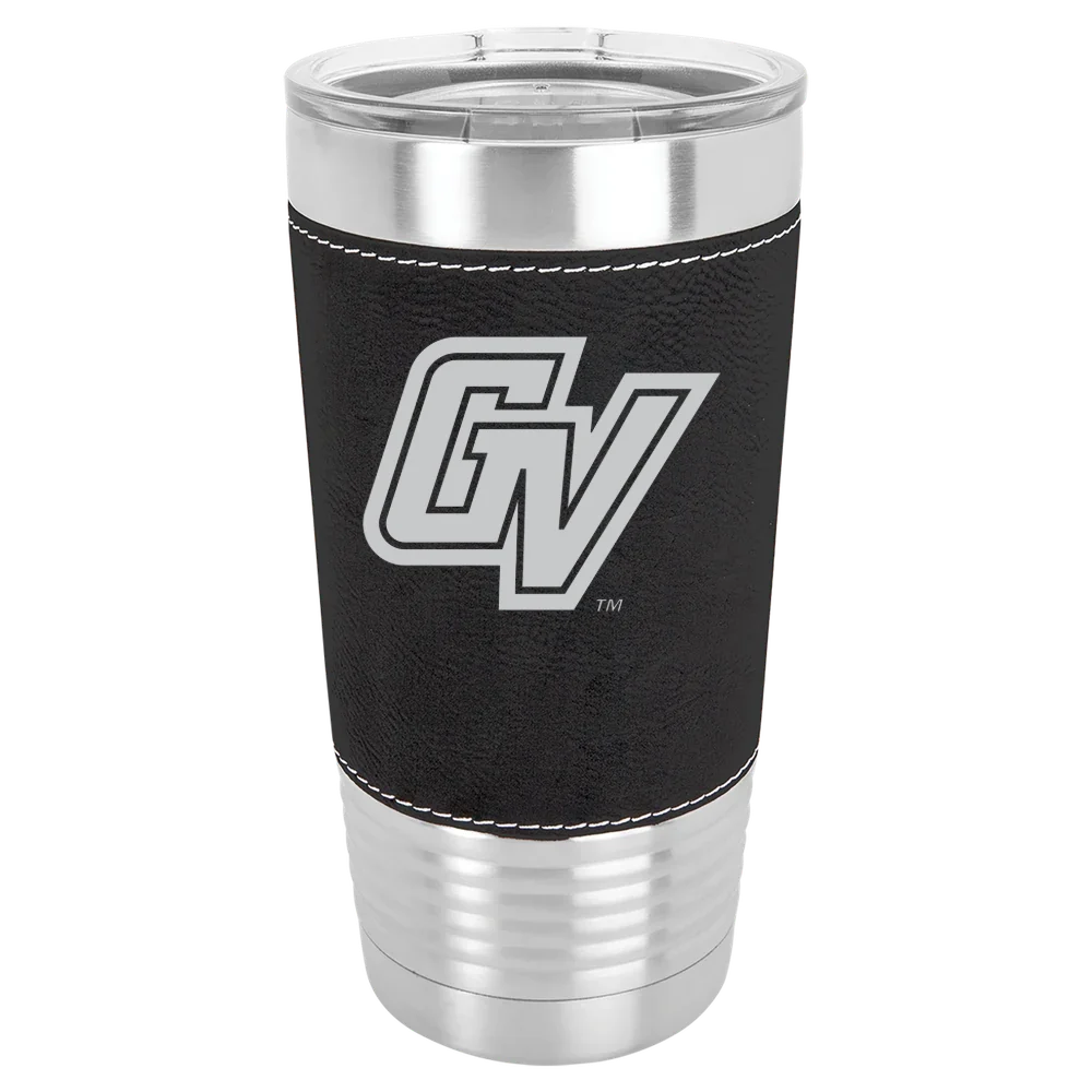 Grand Valley State University Polar Camel 20 oz. Leatherette Grip Tumbler with Standard Lid