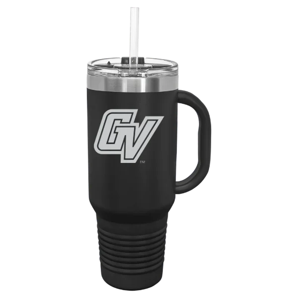 Grand Valley State University Polar Camel 40 oz. Travel Mug with Snap Lid & Straw