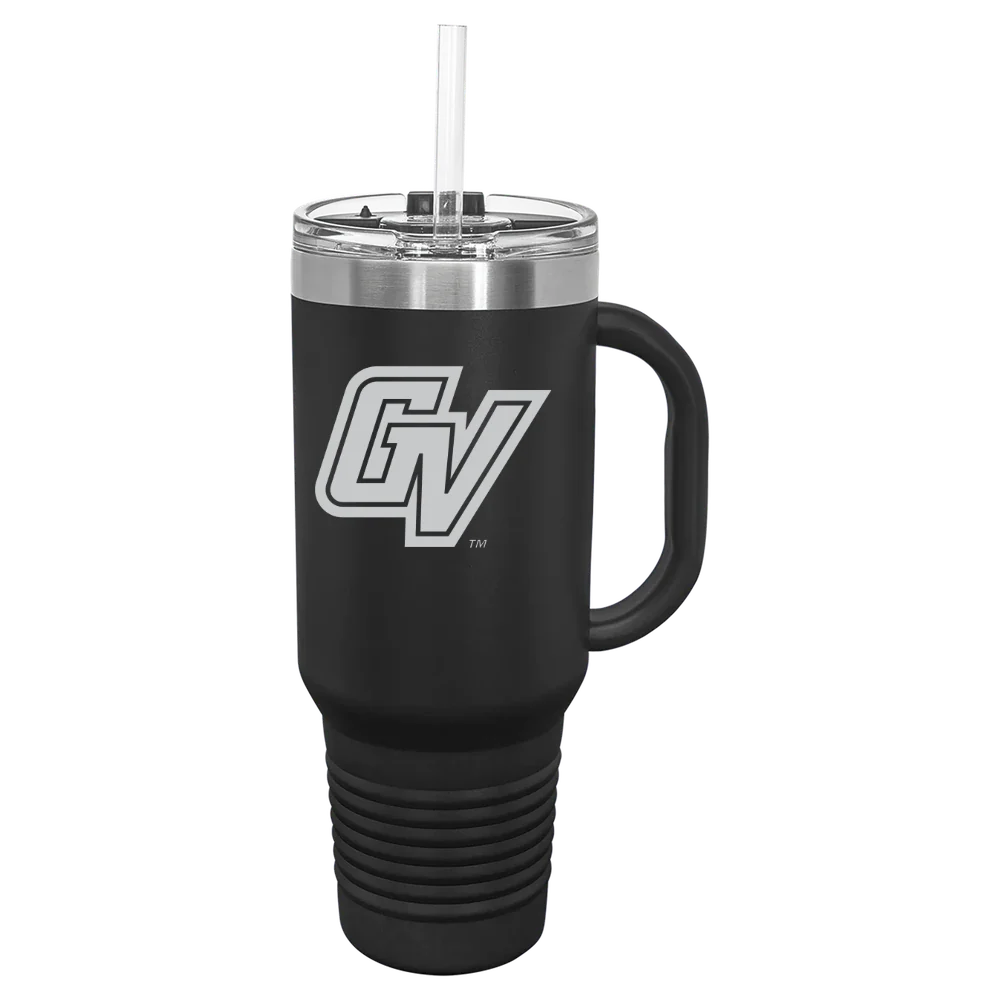 Grand Valley State University Polar Camel 40 oz. Travel Mug with Snap Lid & Straw