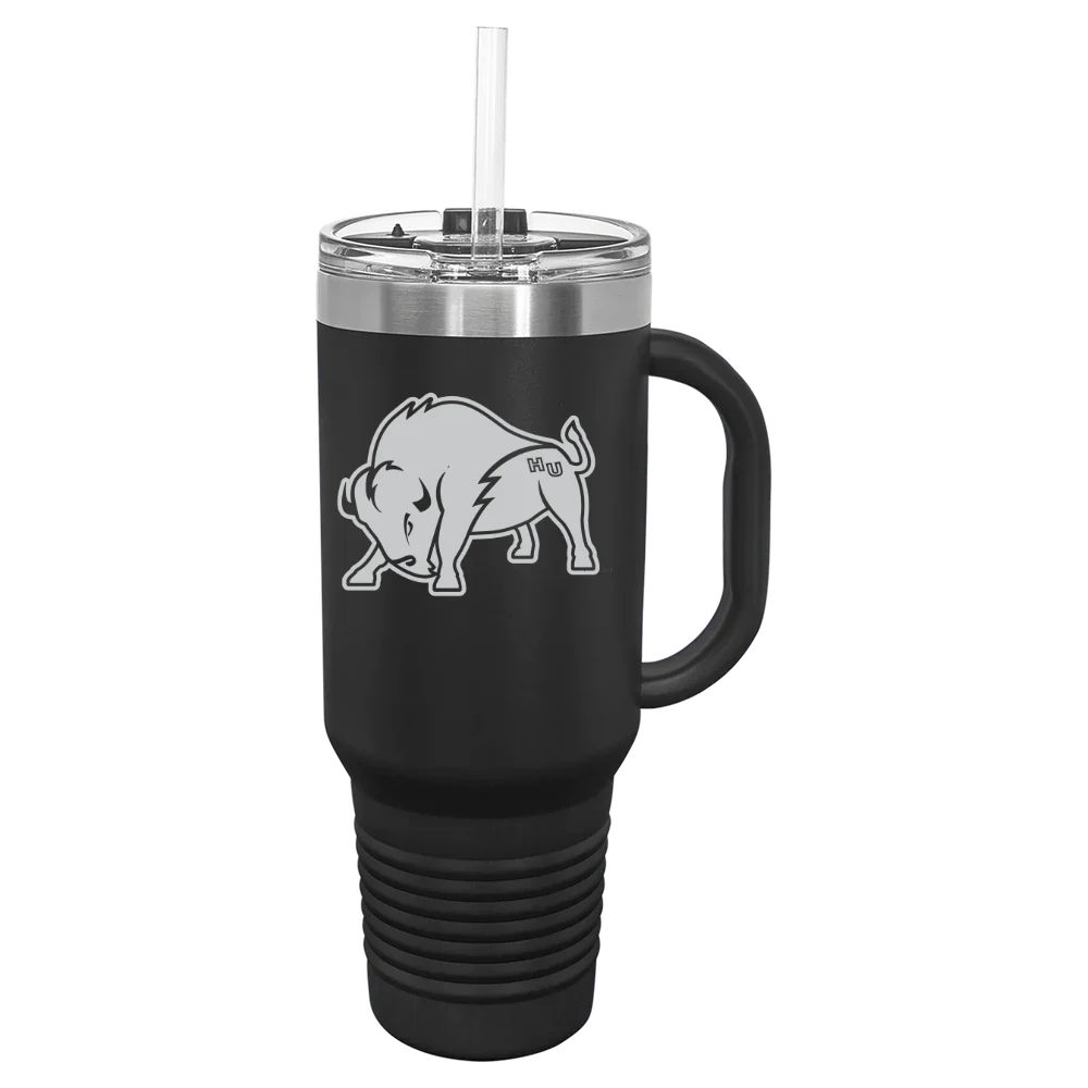 Harding University Polar Camel 40 oz. Travel Mug with Snap Lid & Straw