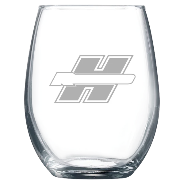 Henderson State University Polar Camel 9 oz. Stemless Wine Glass