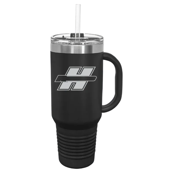 Henderson State University Polar Camel 40 oz. Travel Mug with Snap Lid & Straw