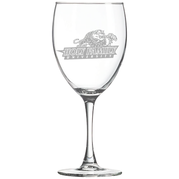 Holy Family University Polar Camel 10 1/2 oz. Wine Glass