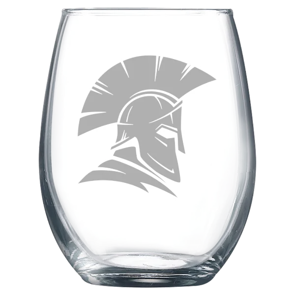 Jessup University Polar Camel 9 oz. Stemless Wine Glass