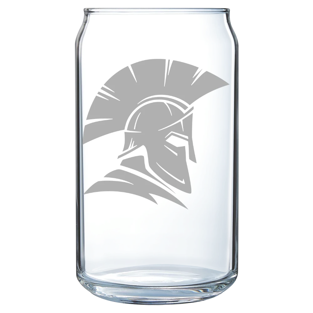 Jessup University Polar Camel 16 oz. Can Glass