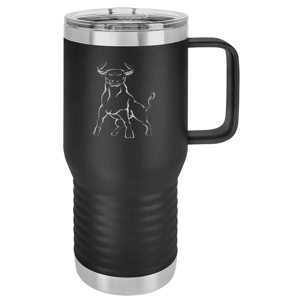 Johnson C. Smith University Polar Camel 20 oz. Travel Mug with Slider Lid