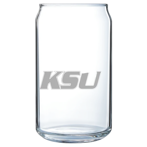 Kentucky State University Polar Camel 16 oz. Can Glass