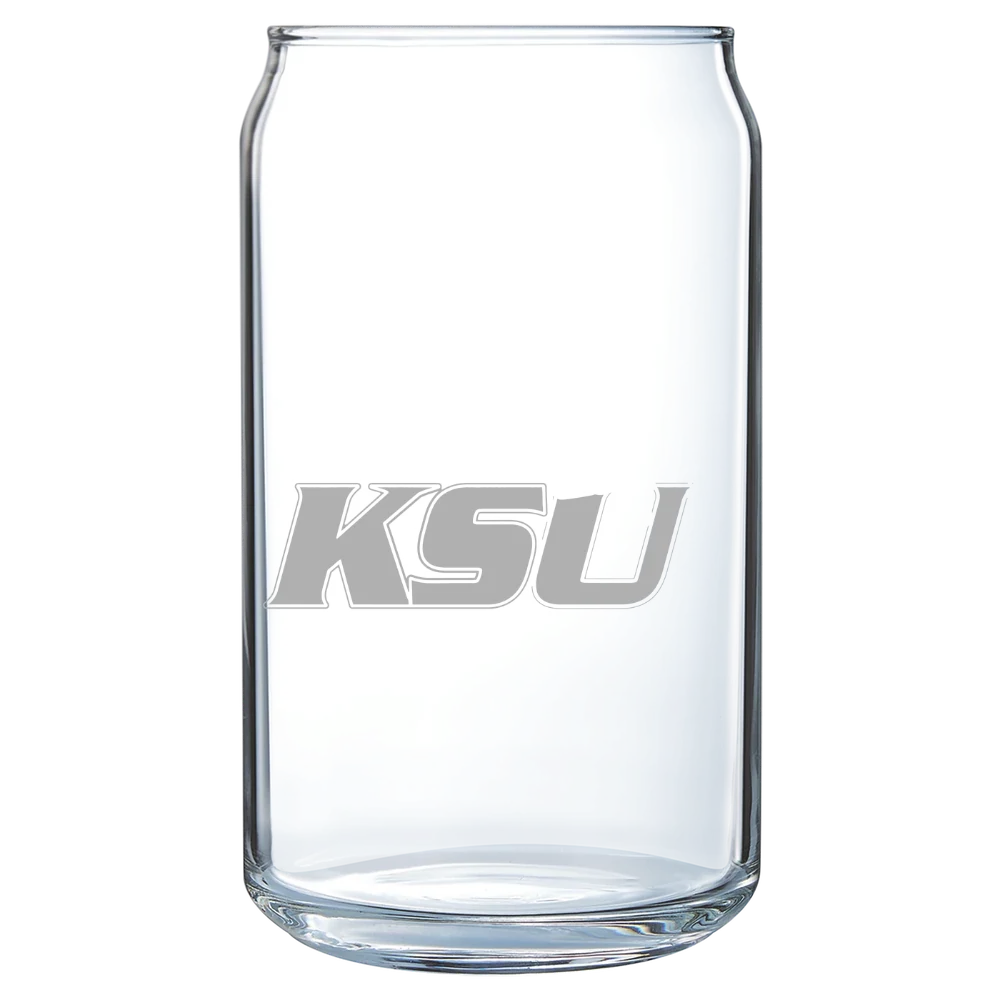 Kentucky State University Polar Camel 16 oz. Can Glass