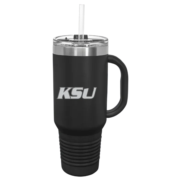 Kentucky State University Polar Camel 40 oz. Travel Mug with Snap Lid & Straw