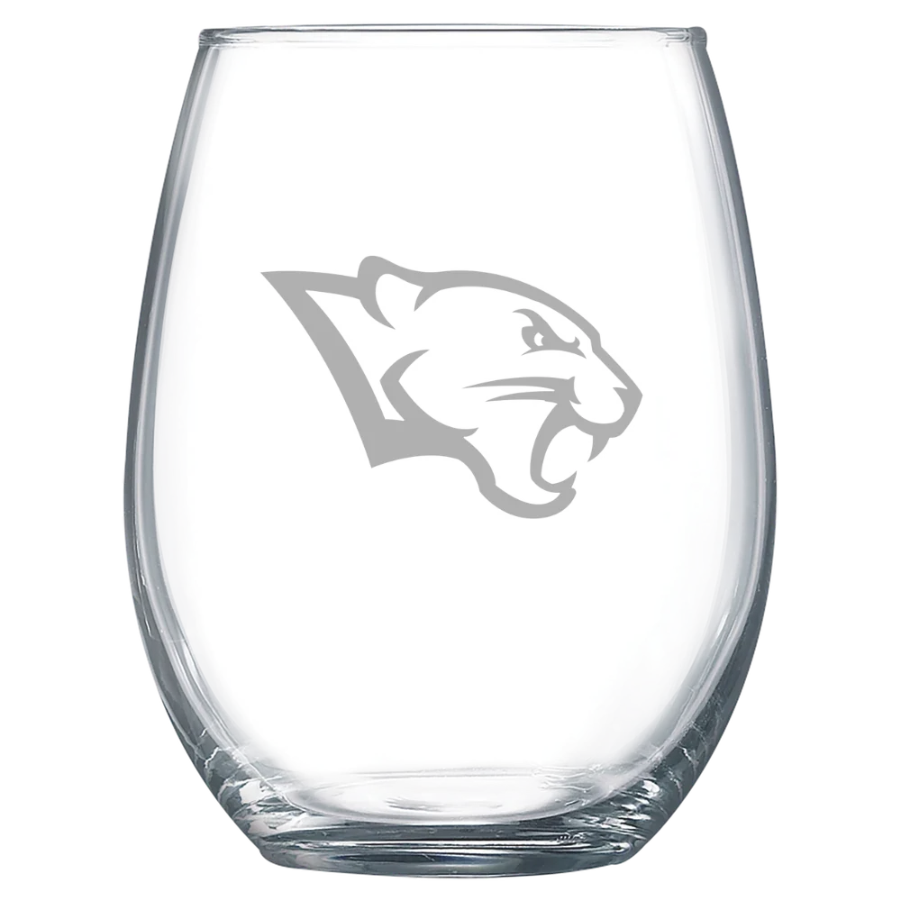 Kentucky Wesleyan College Polar Camel 15 oz. Stemless Wine Glass