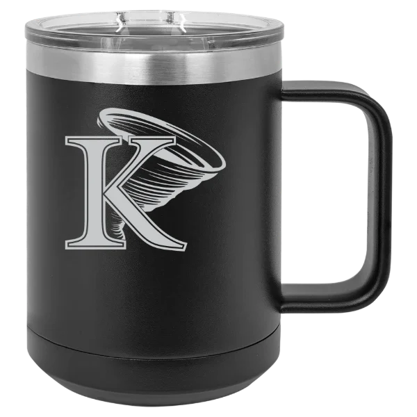 King University Polar Camel 15 oz. Mug with Slider Lid